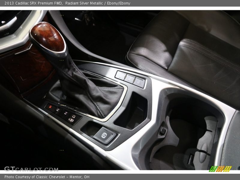 Radiant Silver Metallic / Ebony/Ebony 2013 Cadillac SRX Premium FWD