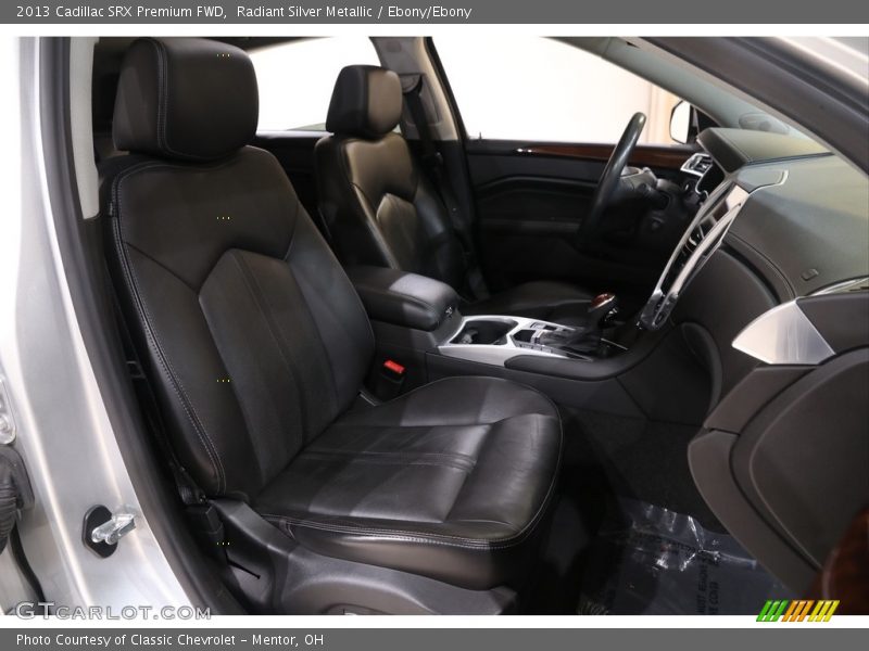 Radiant Silver Metallic / Ebony/Ebony 2013 Cadillac SRX Premium FWD
