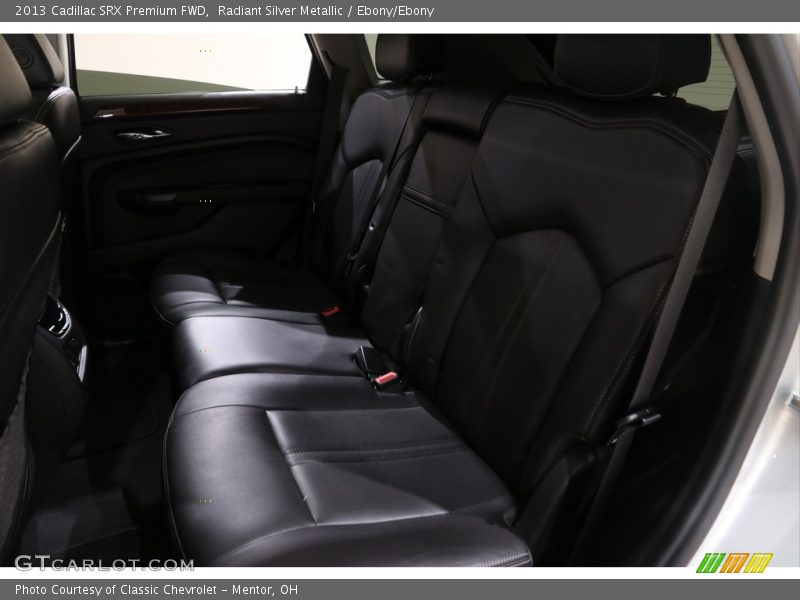 Radiant Silver Metallic / Ebony/Ebony 2013 Cadillac SRX Premium FWD