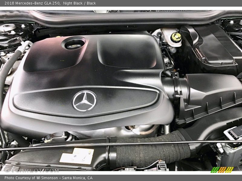 Night Black / Black 2018 Mercedes-Benz GLA 250