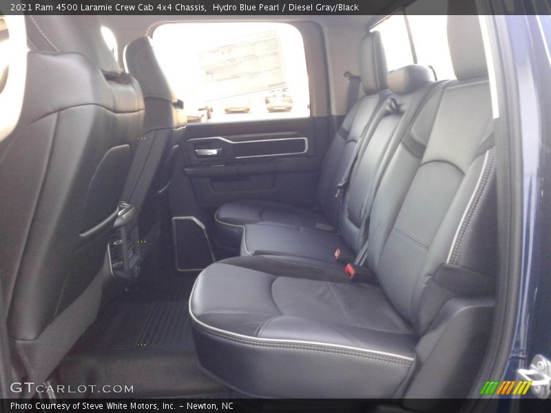 Rear Seat of 2021 4500 Laramie Crew Cab 4x4 Chassis