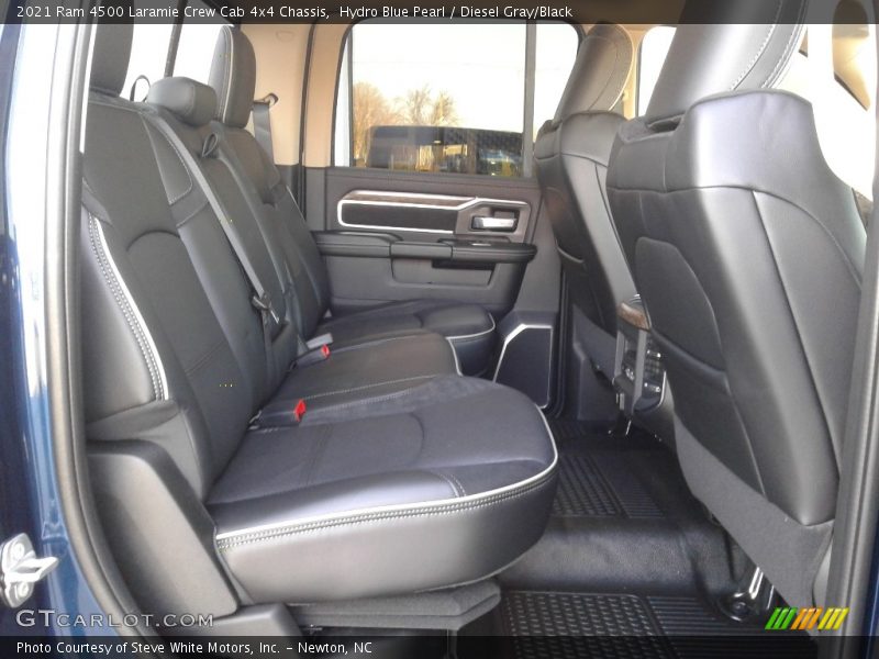 Rear Seat of 2021 4500 Laramie Crew Cab 4x4 Chassis