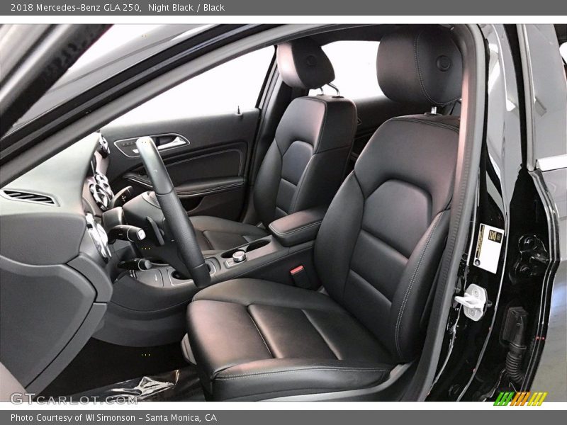 Night Black / Black 2018 Mercedes-Benz GLA 250