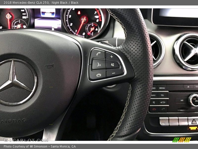 Night Black / Black 2018 Mercedes-Benz GLA 250