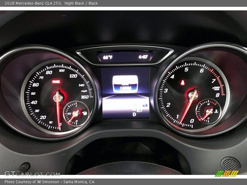 Night Black / Black 2018 Mercedes-Benz GLA 250