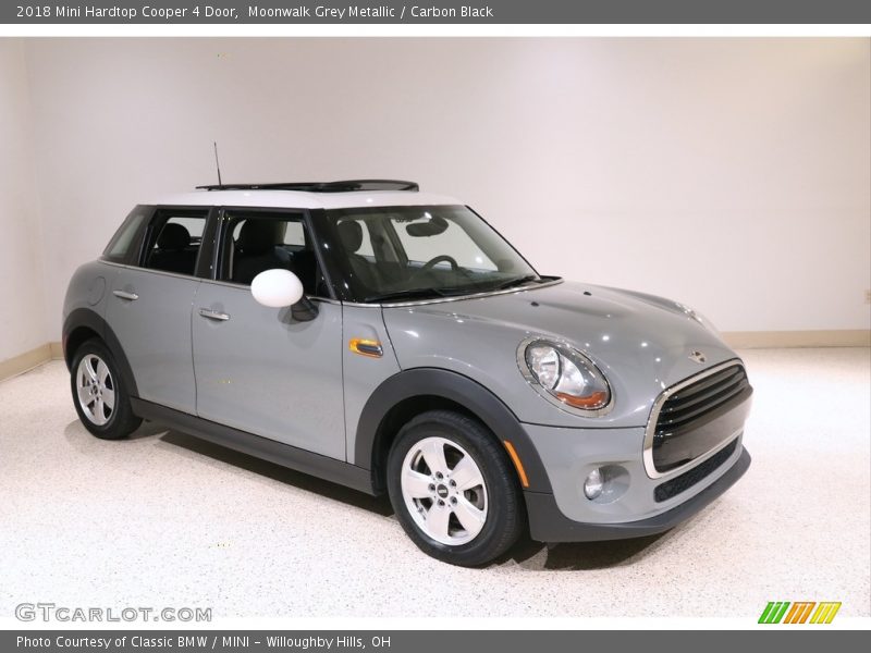 Moonwalk Grey Metallic / Carbon Black 2018 Mini Hardtop Cooper 4 Door
