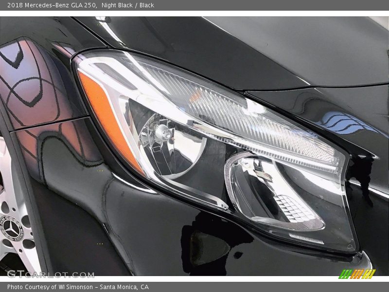 Night Black / Black 2018 Mercedes-Benz GLA 250