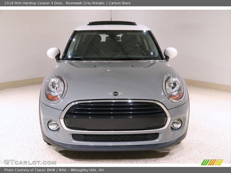 Moonwalk Grey Metallic / Carbon Black 2018 Mini Hardtop Cooper 4 Door