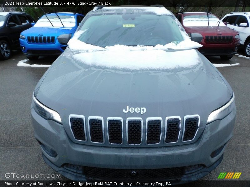 Sting-Gray / Black 2021 Jeep Cherokee Latitude Lux 4x4