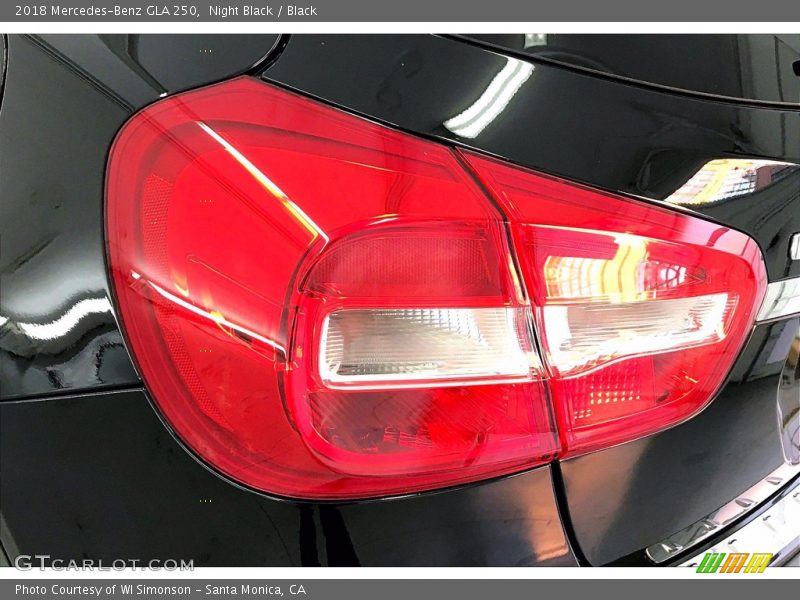 Night Black / Black 2018 Mercedes-Benz GLA 250