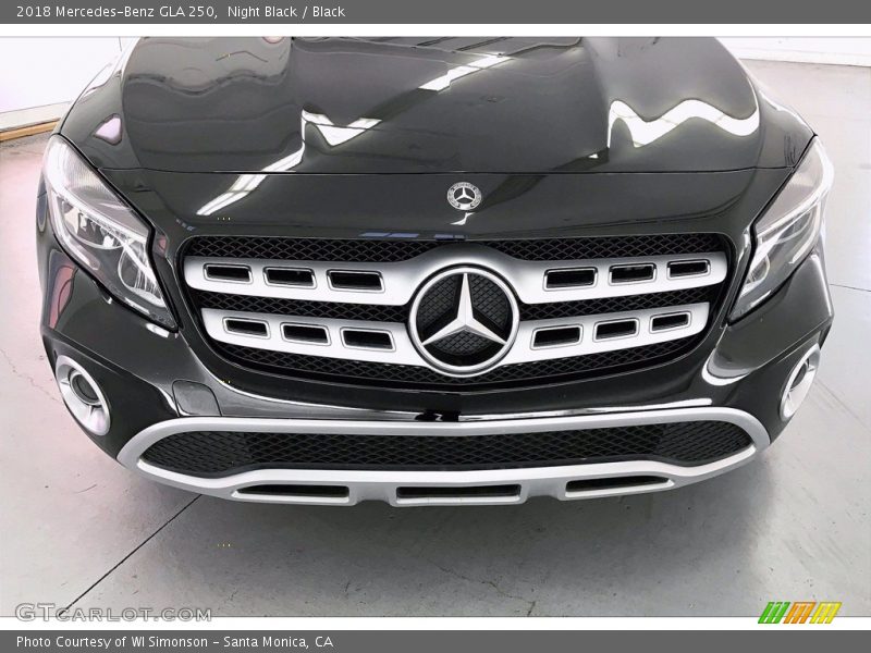 Night Black / Black 2018 Mercedes-Benz GLA 250
