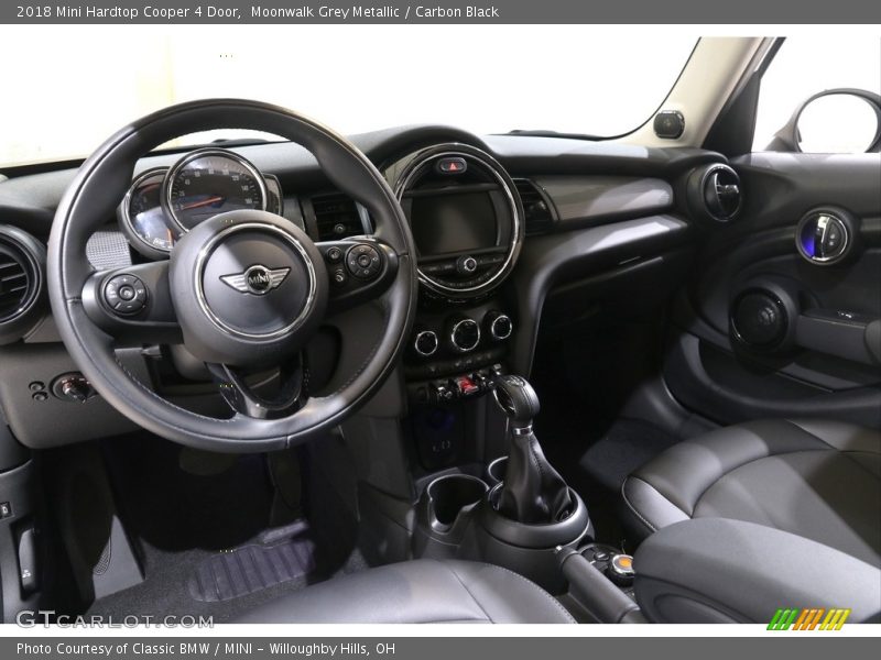 Moonwalk Grey Metallic / Carbon Black 2018 Mini Hardtop Cooper 4 Door