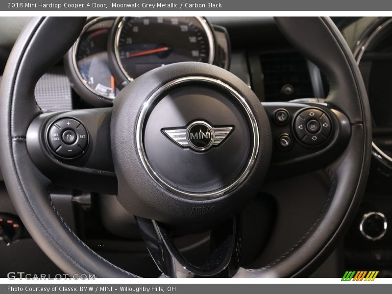 Moonwalk Grey Metallic / Carbon Black 2018 Mini Hardtop Cooper 4 Door