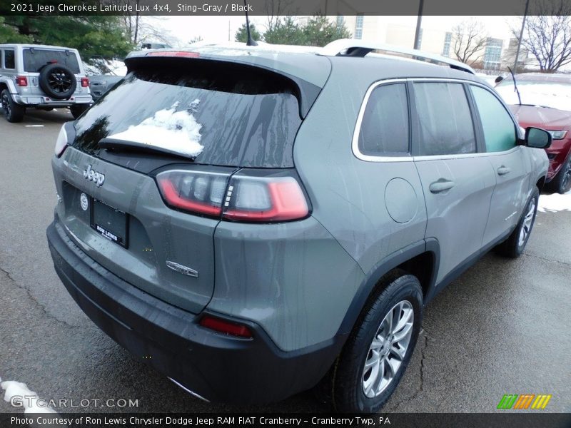 Sting-Gray / Black 2021 Jeep Cherokee Latitude Lux 4x4