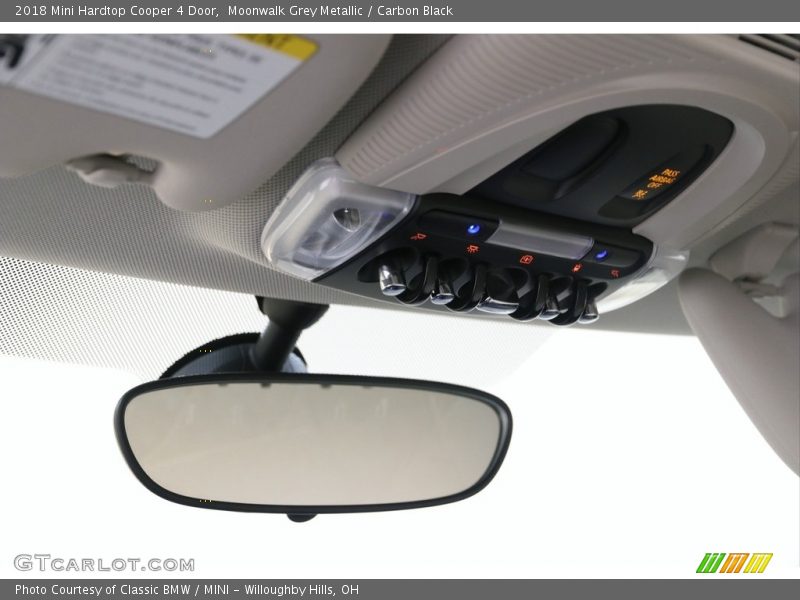 Moonwalk Grey Metallic / Carbon Black 2018 Mini Hardtop Cooper 4 Door