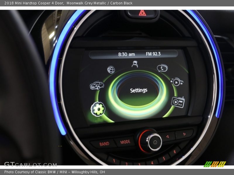 Moonwalk Grey Metallic / Carbon Black 2018 Mini Hardtop Cooper 4 Door