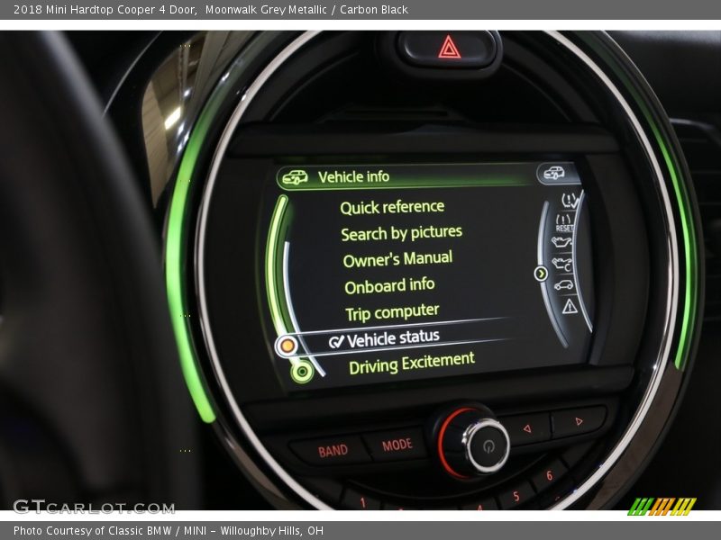 Moonwalk Grey Metallic / Carbon Black 2018 Mini Hardtop Cooper 4 Door