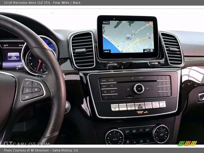 Polar White / Black 2018 Mercedes-Benz GLE 350
