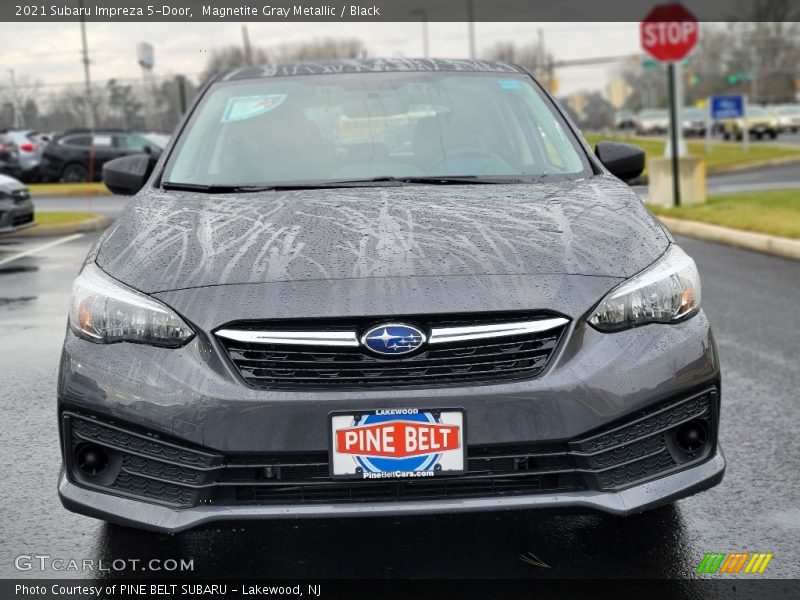 Magnetite Gray Metallic / Black 2021 Subaru Impreza 5-Door