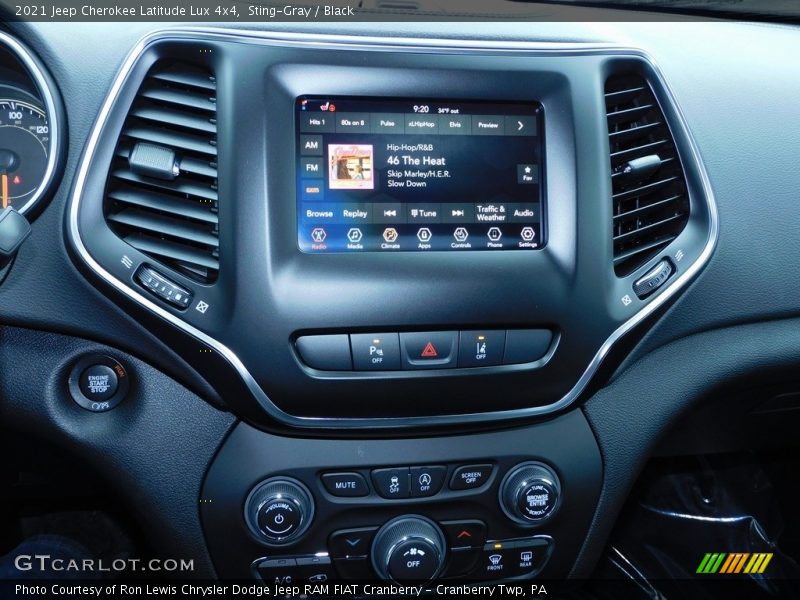 Sting-Gray / Black 2021 Jeep Cherokee Latitude Lux 4x4