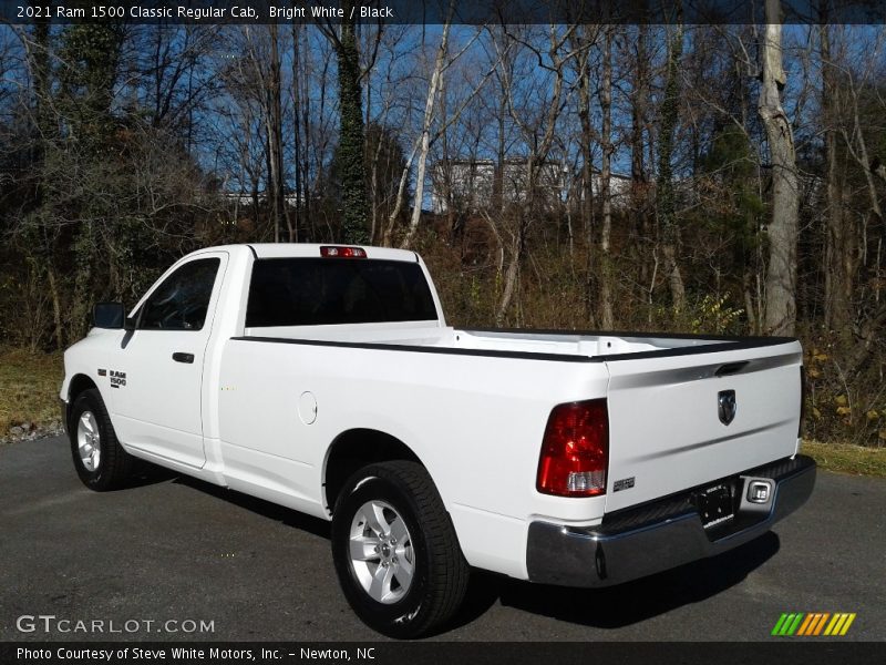 Bright White / Black 2021 Ram 1500 Classic Regular Cab