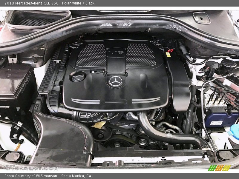 Polar White / Black 2018 Mercedes-Benz GLE 350