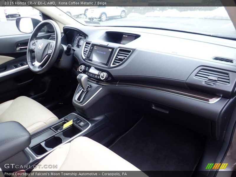 Dashboard of 2016 CR-V EX-L AWD