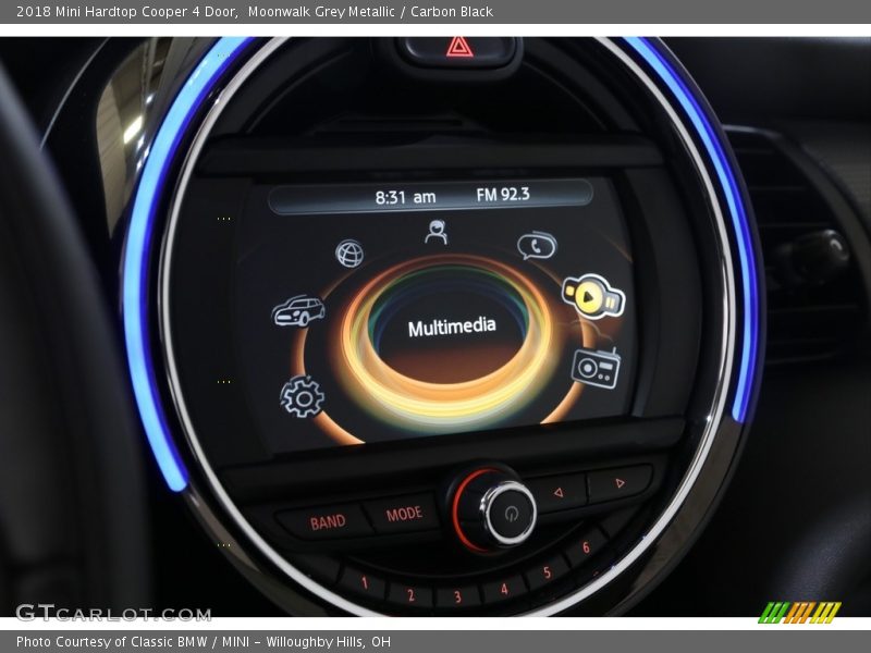 Moonwalk Grey Metallic / Carbon Black 2018 Mini Hardtop Cooper 4 Door