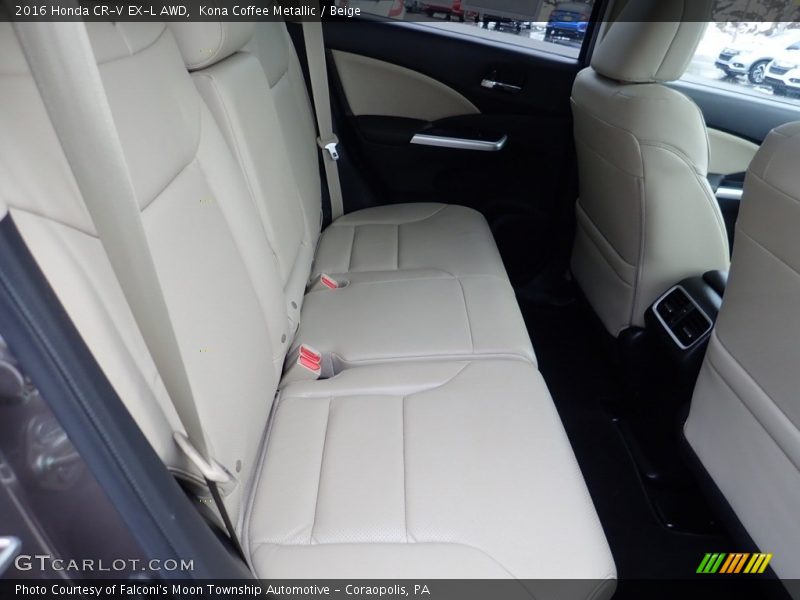 Rear Seat of 2016 CR-V EX-L AWD