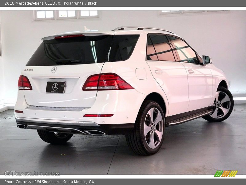 Polar White / Black 2018 Mercedes-Benz GLE 350
