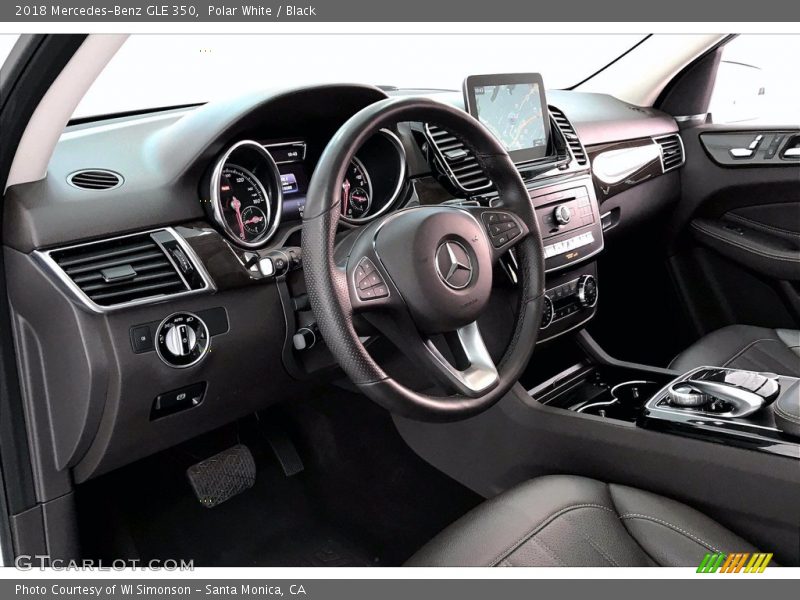 Polar White / Black 2018 Mercedes-Benz GLE 350