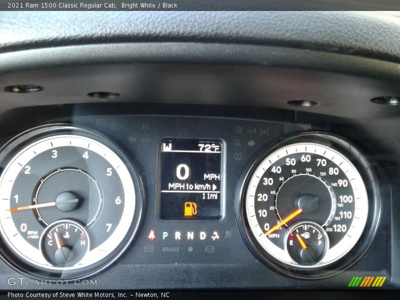  2021 1500 Classic Regular Cab Classic Regular Cab Gauges