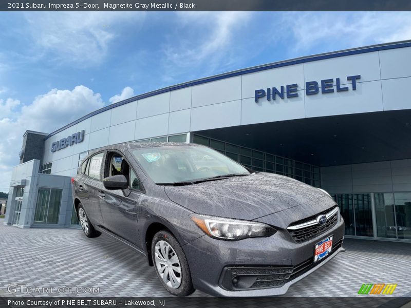 Magnetite Gray Metallic / Black 2021 Subaru Impreza 5-Door