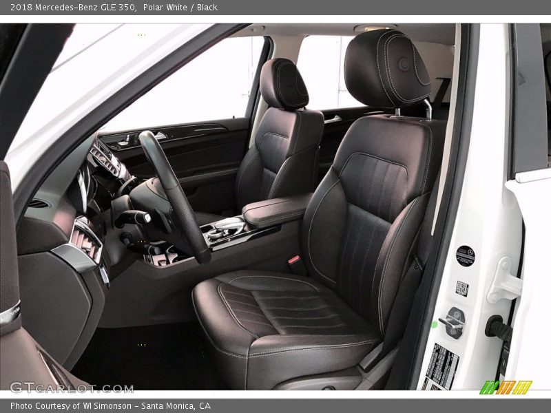 Polar White / Black 2018 Mercedes-Benz GLE 350