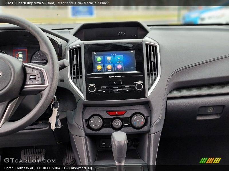 Magnetite Gray Metallic / Black 2021 Subaru Impreza 5-Door