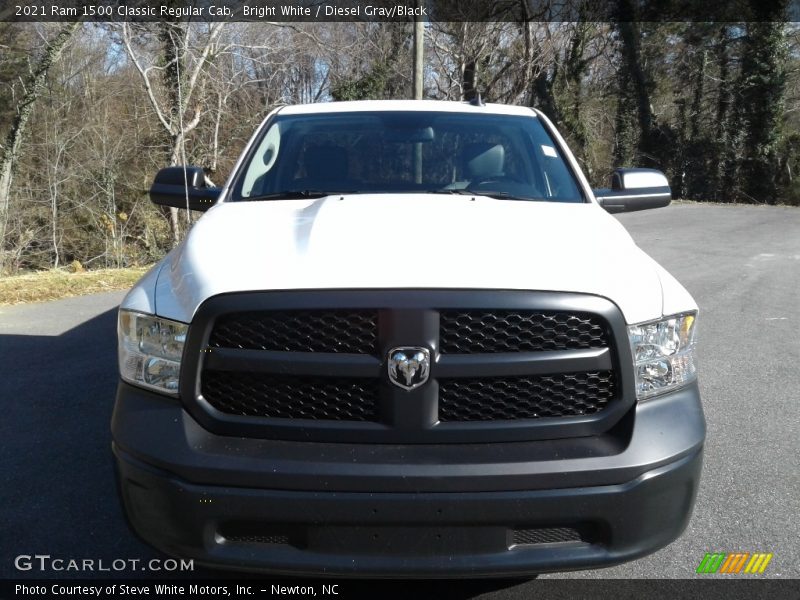 Bright White / Diesel Gray/Black 2021 Ram 1500 Classic Regular Cab