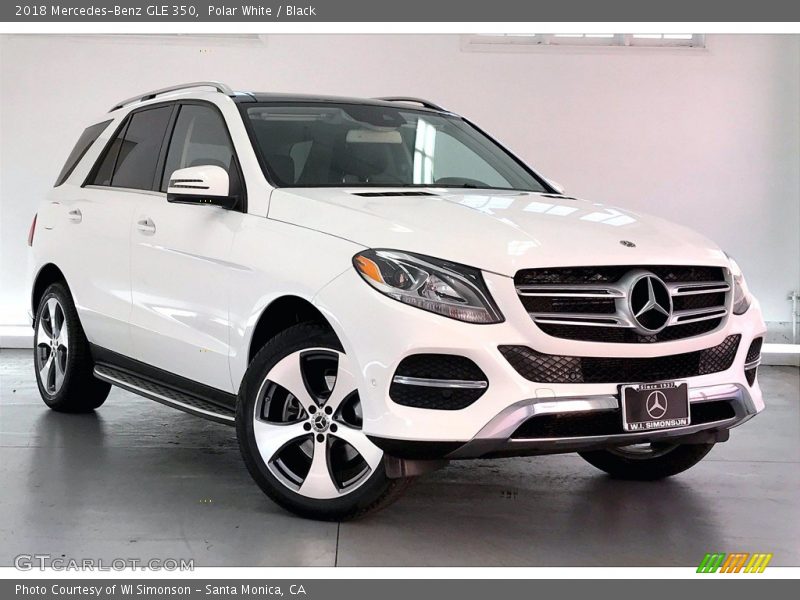 Front 3/4 View of 2018 GLE 350
