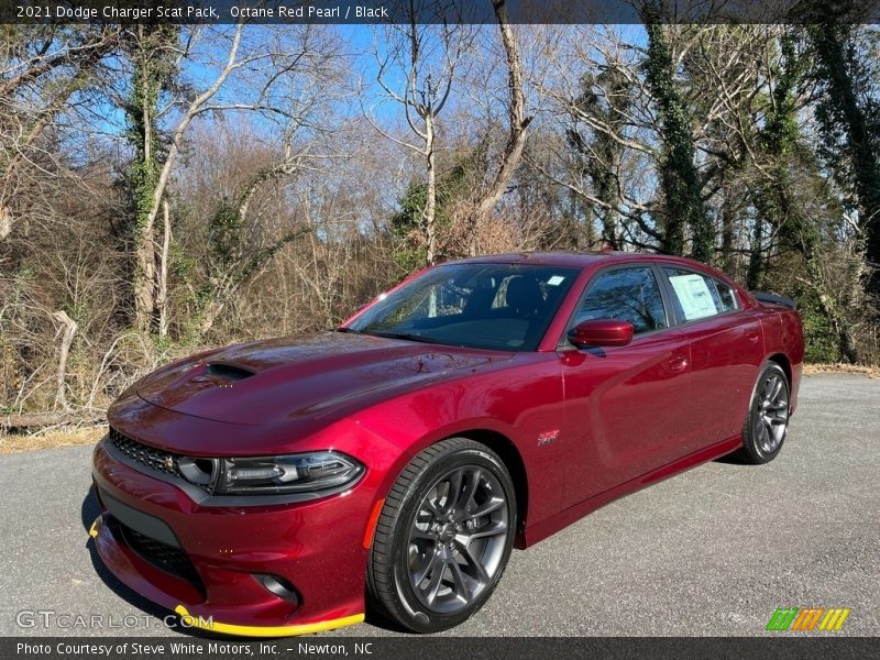 Front 3/4 View of 2021 Charger Scat Pack