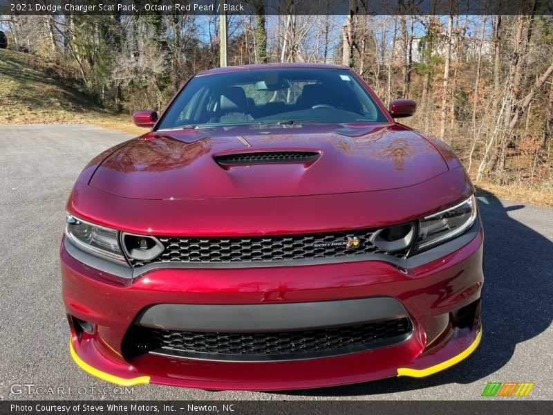 Octane Red Pearl / Black 2021 Dodge Charger Scat Pack