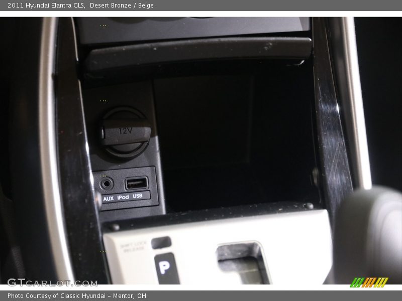 Desert Bronze / Beige 2011 Hyundai Elantra GLS