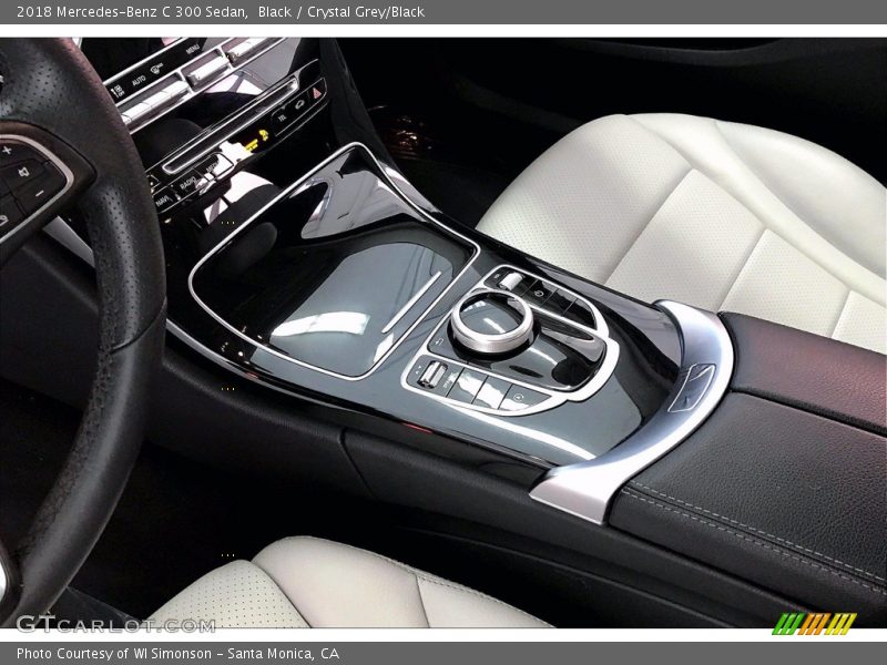 Black / Crystal Grey/Black 2018 Mercedes-Benz C 300 Sedan