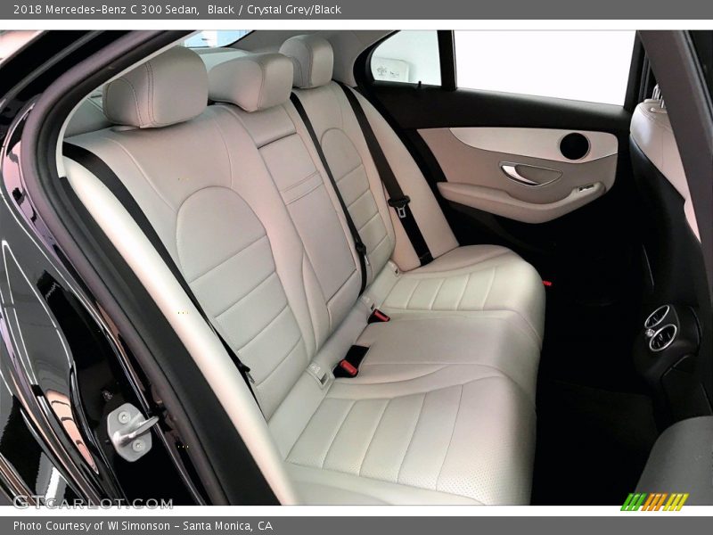 Rear Seat of 2018 C 300 Sedan