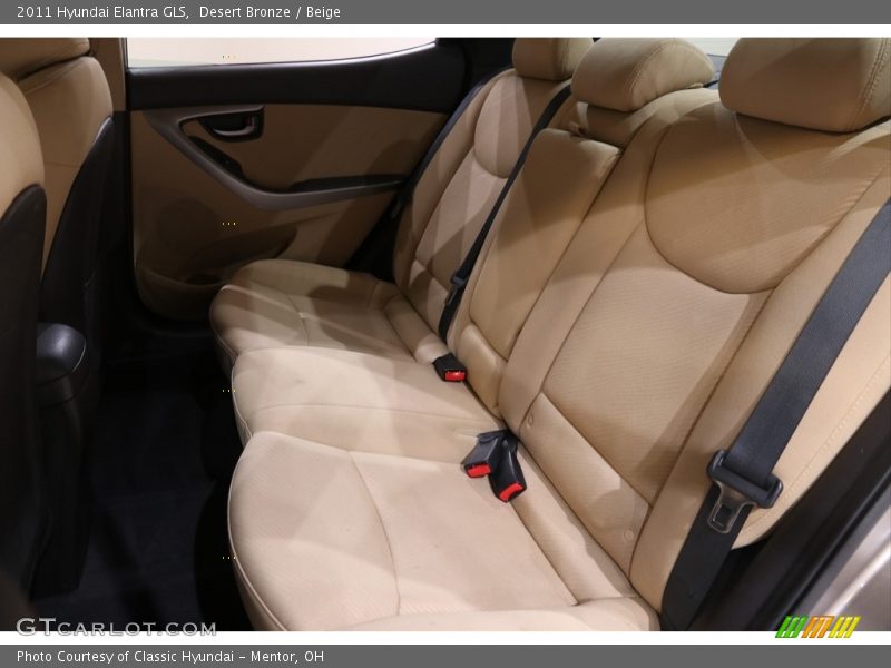 Desert Bronze / Beige 2011 Hyundai Elantra GLS