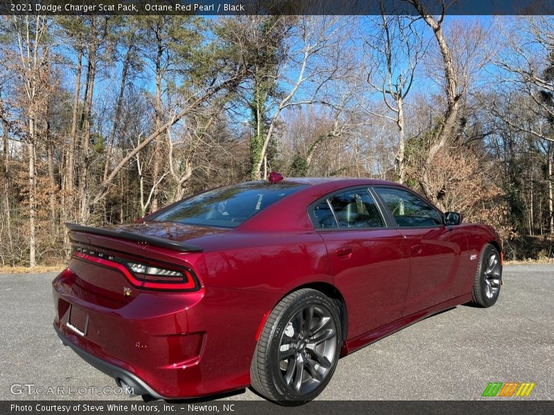 Octane Red Pearl / Black 2021 Dodge Charger Scat Pack