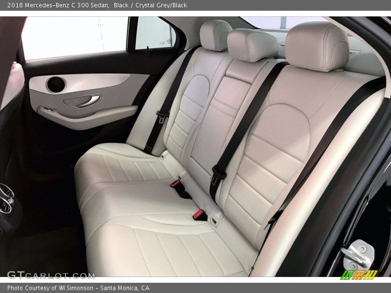 Rear Seat of 2018 C 300 Sedan