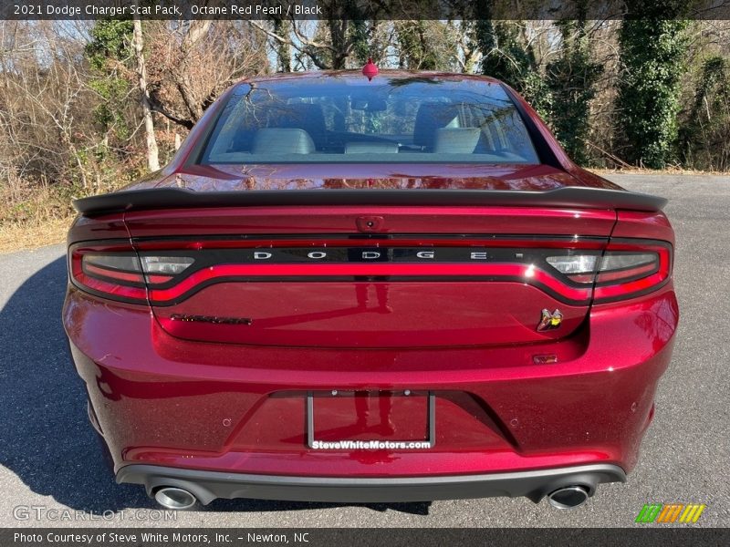 Octane Red Pearl / Black 2021 Dodge Charger Scat Pack