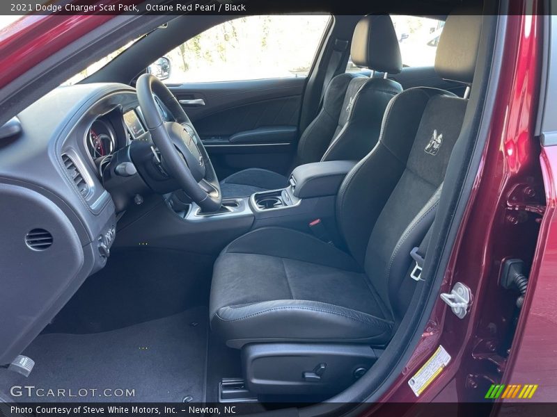 Front Seat of 2021 Charger Scat Pack