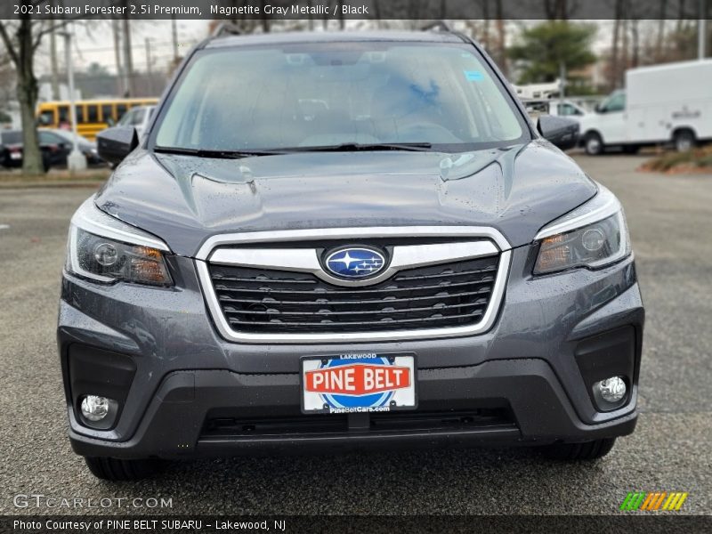 Magnetite Gray Metallic / Black 2021 Subaru Forester 2.5i Premium