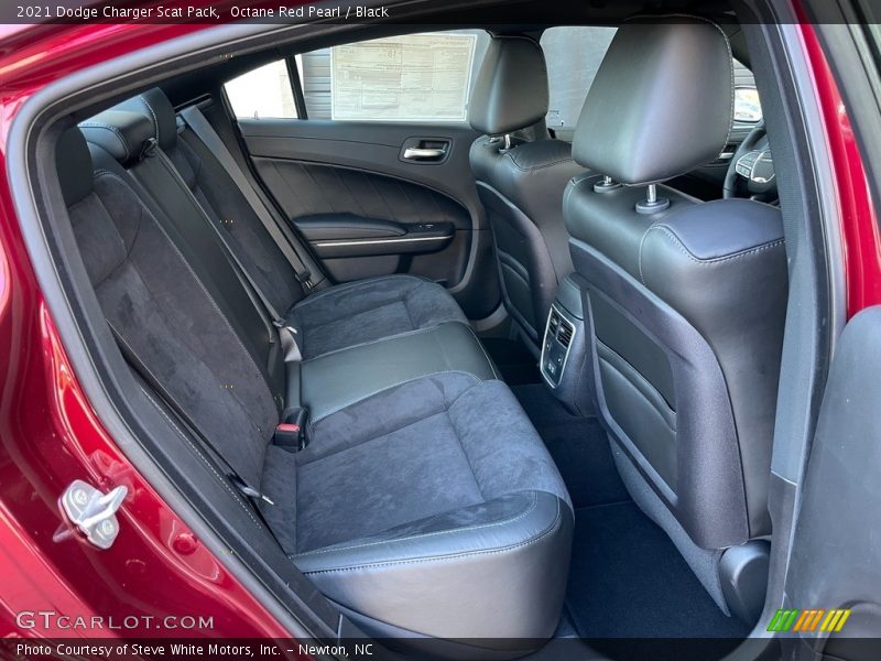 Rear Seat of 2021 Charger Scat Pack