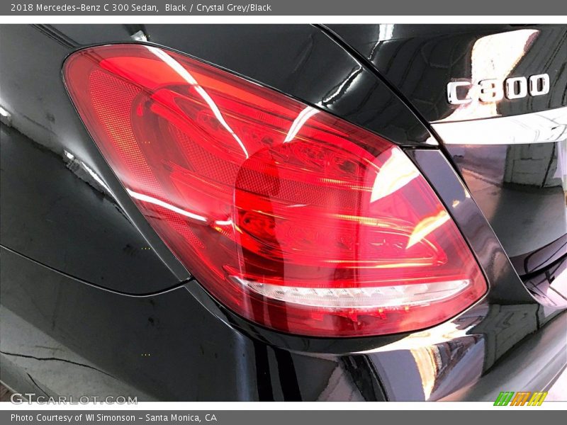 Black / Crystal Grey/Black 2018 Mercedes-Benz C 300 Sedan
